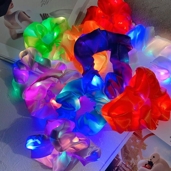 Fashion Luminous Hair Scrunchies