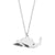 Fashion Map Titanium Steel Plating Pendant Necklace 1 Piece