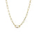 Fashion Micro-inlaid Zircon Pin Chain Stainless Steel Necklace Bracelet Wholesale