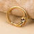 Fashion Moon Heart Shape Stainless Steel Inlay Zircon Nose Ring 1 Piece