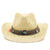 Fashion Natural Hand-woven Cowboy Straw Hat