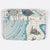 Fashion New Card Wallet Korean Map Pattern Card Holder Bank Card Holder Wallet Mini Coin Purse Small Card Holder