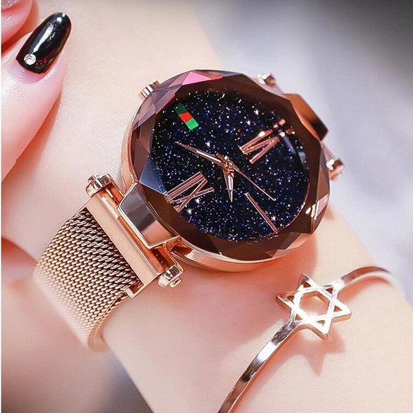 Fashion New Magnet With Quartz Watch Korean Simple Magnet Watch