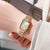 Fashion  New Stainless Steel Women's Business Casual Quartz Watch Light Luxury Women's Stainless Steel Student Watch