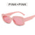 Fashion New Style Candy Color Square Frame Sunshade Sunglasses