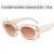 Fashion New Style Candy Color Square Frame Sunshade Sunglasses