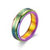 Fashion New Style De-stress Colorful Rotatable Couple Ring