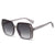 Fashion New Style Large Square Frame  Sunglasses