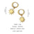 Fashion Non-fading Stainless Steel Earrings Simple Earrings