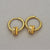 Fashion Non-fading Stainless Steel Earrings Simple Earrings