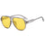 Fashion Oval Ac Oval Frame Full Frame Women's Sunglasses