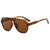 Fashion Oval Ac Oval Frame Full Frame Women's Sunglasses