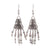 Fashion Palm Plating Alloy No Inlaid Earrings