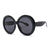 Fashion Pc Round Frame Ethnic/national Style Full Frame Women's Sunglasses