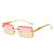 Fashion Pc Square Full Frame Women's Sunglasses