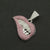 Fashion Personality Pink Lip Diamond Pendant Necklace