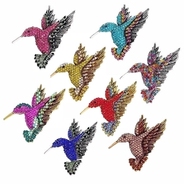 Fashion Pin Alloy Plating Rhinestones Unisex Brooches