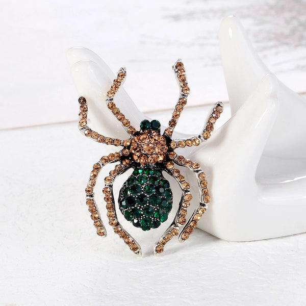 Fashion Pin Animal Alloy Diamond Artificial Gemstones Unisex Brooches