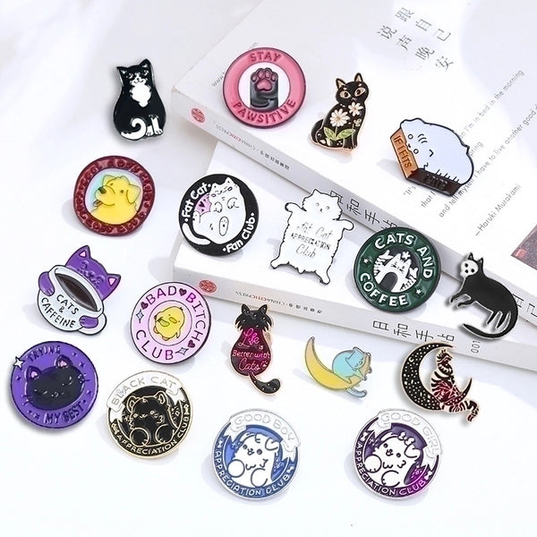 Fashion Pin Animal Alloy Enamel Unisex Brooches