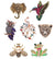 Fashion Pin Animal Alloy Plating Artificial Gemstones Unisex Brooches