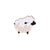 Fashion Pin Animal Alloy Plating Unisex Brooches