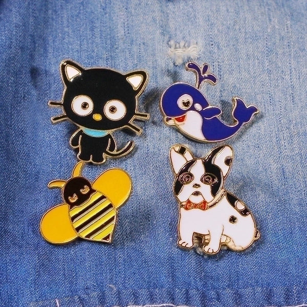 Fashion Pin Animal Alloy Plating Unisex Brooches