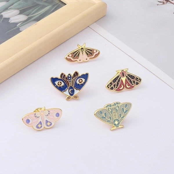 Fashion Pin Animal Butterfly Alloy Stoving Varnish Unisex Brooches