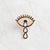 Fashion Pin Animal Eye Alloy Plating Unisex Brooches