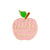 Fashion Pin Apple Alloy Enamel Unisex Brooches