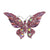 Fashion Pin Butterfly Alloy Enamel Rhinestones Women'S Brooches