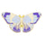 Fashion Pin Butterfly Alloy Enamel Stoving Varnish Women'S Brooches