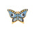 Fashion Pin Butterfly Alloy Enamel Women'S Brooches