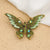 Fashion Pin Butterfly Alloy Inlay Rhinestones Women'S Brooches