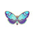 Fashion Pin Butterfly Alloy Plating Unisex Brooches