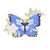 Fashion Pin Butterfly Alloy Plating Unisex Brooches