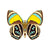 Fashion Pin Butterfly Alloy Plating Unisex Brooches