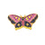 Fashion Pin Butterfly Alloy Plating Unisex Brooches