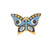 Fashion Pin Butterfly Alloy Plating Unisex Brooches