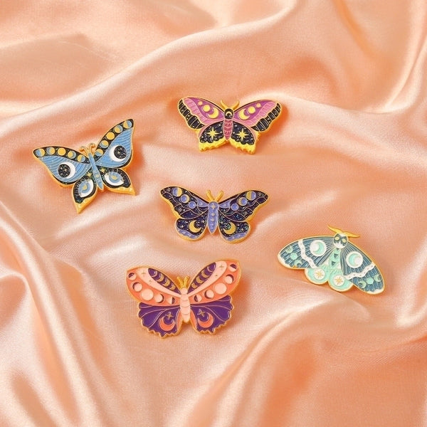 Fashion Pin Butterfly Alloy Plating Unisex Brooches