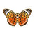 Fashion Pin Butterfly Alloy Plating Unisex Brooches