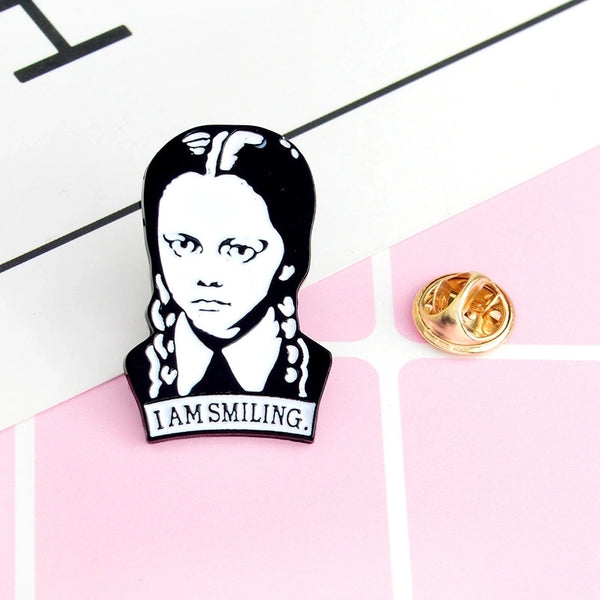 Fashion Pin Cartoon Alloy Stoving Varnish Unisex Brooches