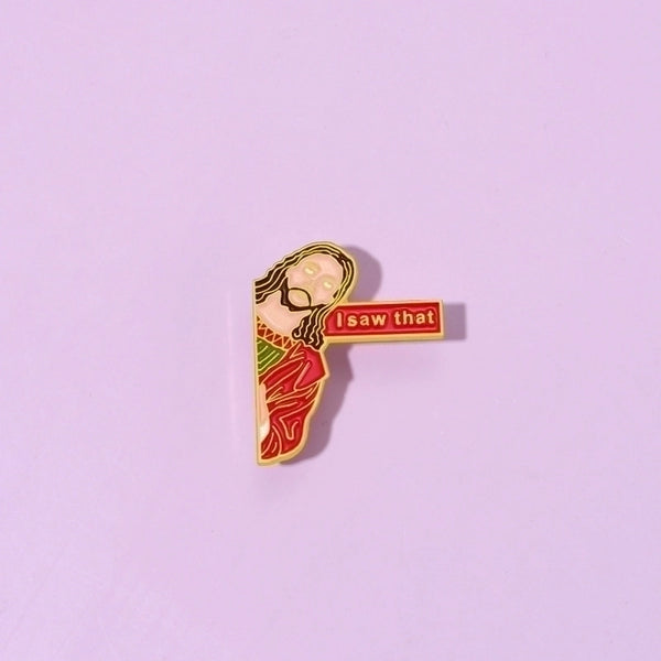 Fashion Pin Cartoon Character Alloy Plating Unisex Brooches