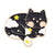 Fashion Pin Cat Alloy Plating Unisex Brooches