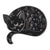 Fashion Pin Cat Alloy Stoving Varnish Unisex Brooches