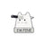 Fashion Pin Cat Alloy Stoving Varnish Unisex Brooches