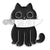 Fashion Pin Cat Alloy Unisex Brooches