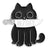 Fashion Pin Cat Alloy Unisex Brooches