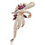 Fashion Pin Cat Flower Butterfly Imitation Pearl Alloy Inlay Rhinestones Opal Women'S Brooches