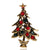 Fashion Pin Christmas Tree Alloy Inlay Rhinestones Unisex Brooches