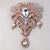 Fashion Pin Crown Alloy Rhinestones Women'S Brooches